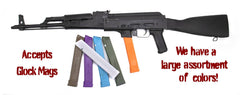Century Arms WASR-M 9mm Luger 17.25 Barrel w/ Synthetic Stock, Black Polymer Grip & Furniture
