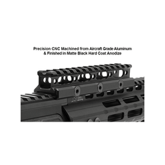 UTG Super Slim Picatinny Riser Mount, 0.83 Height, 13 Slots