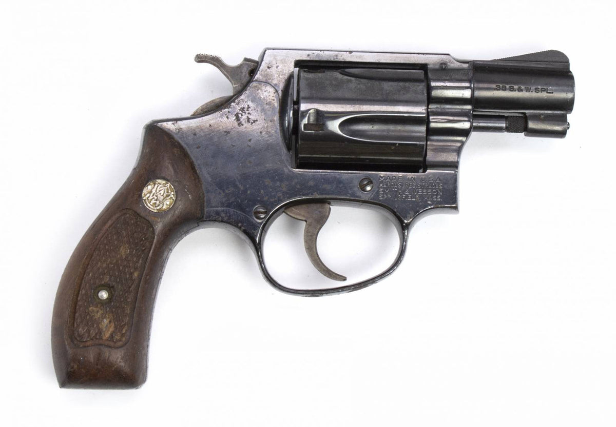 S&W Revolver 36, .38 Special, 2" Barrel, Fixed Sights, Blued