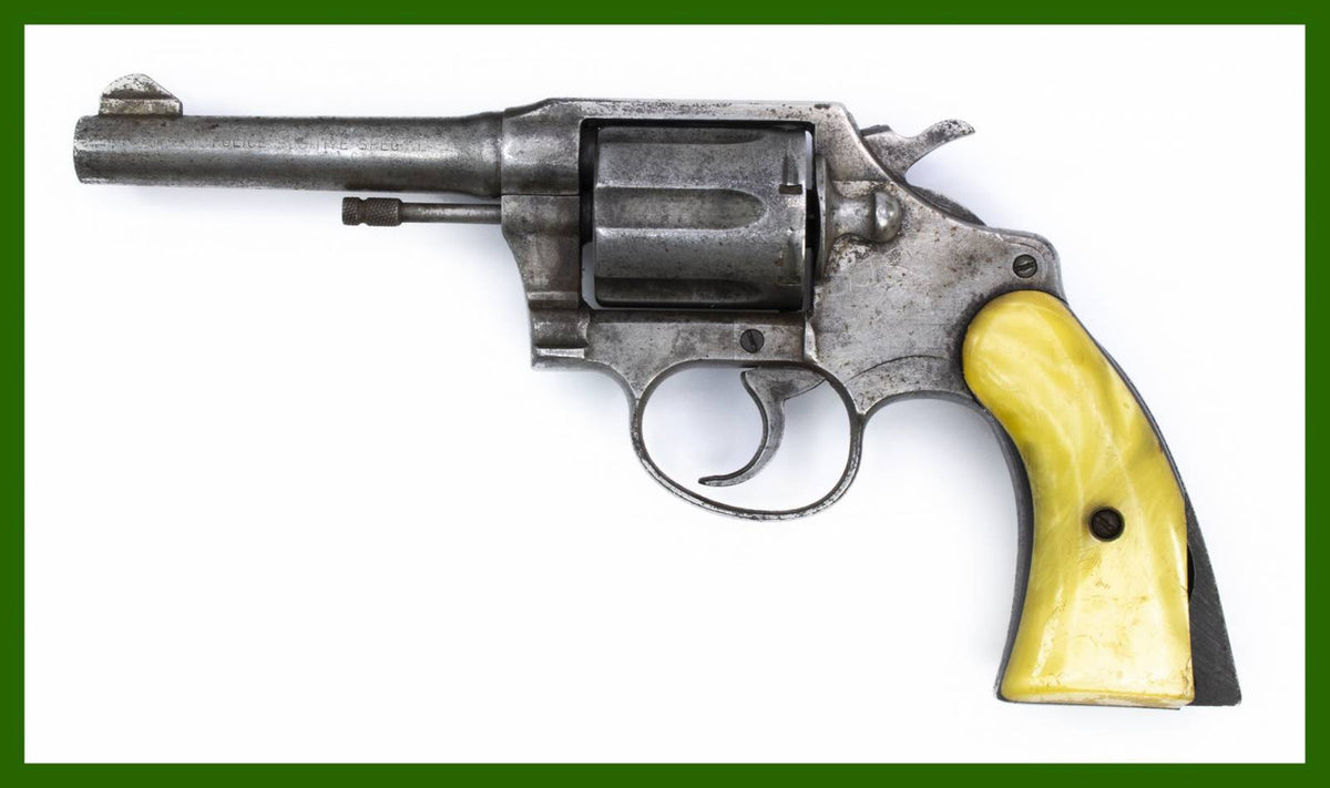 Colt, C&R, Police Positive Special Revolver, .38 Special, 4 Barrel, Stainless Steel