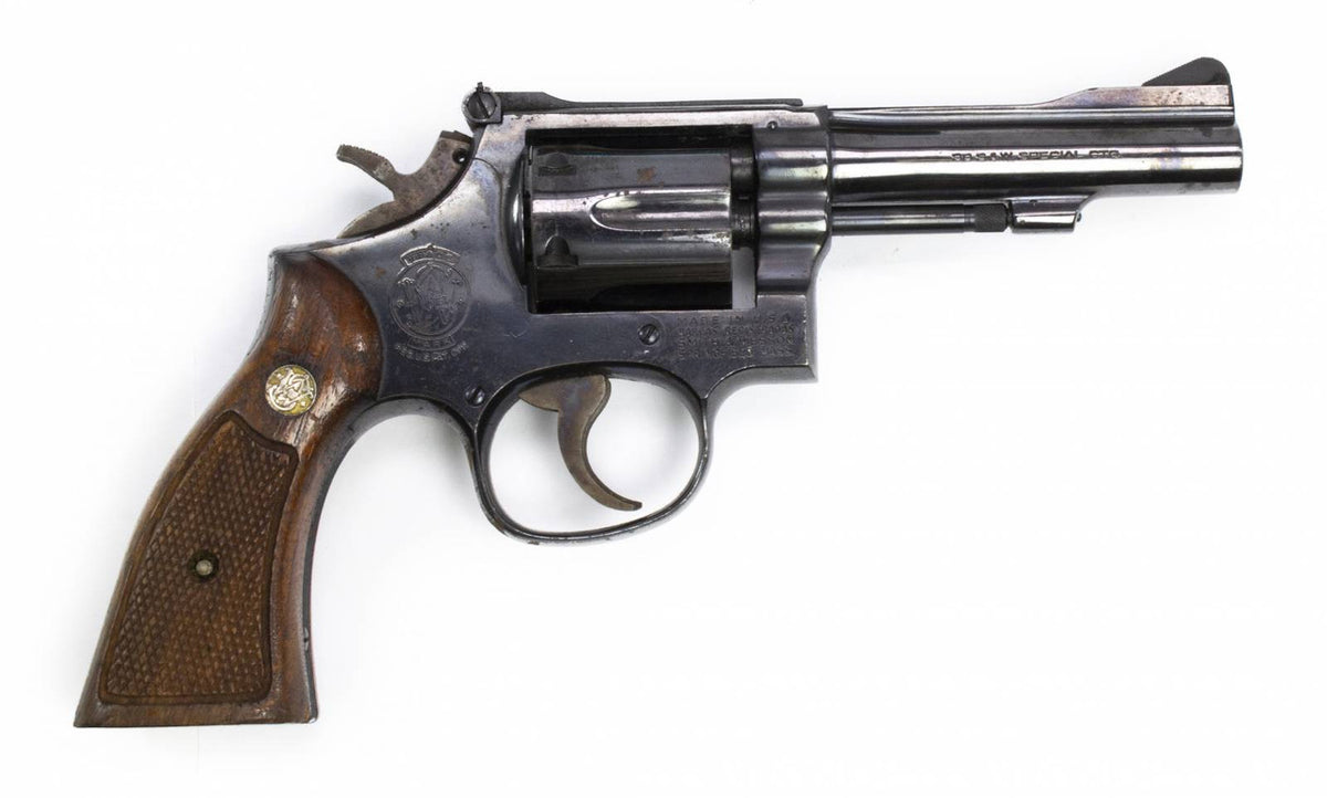 S&W 15-4 38 SPECIAL 4 BARREL ADJ SIGHT BLUED