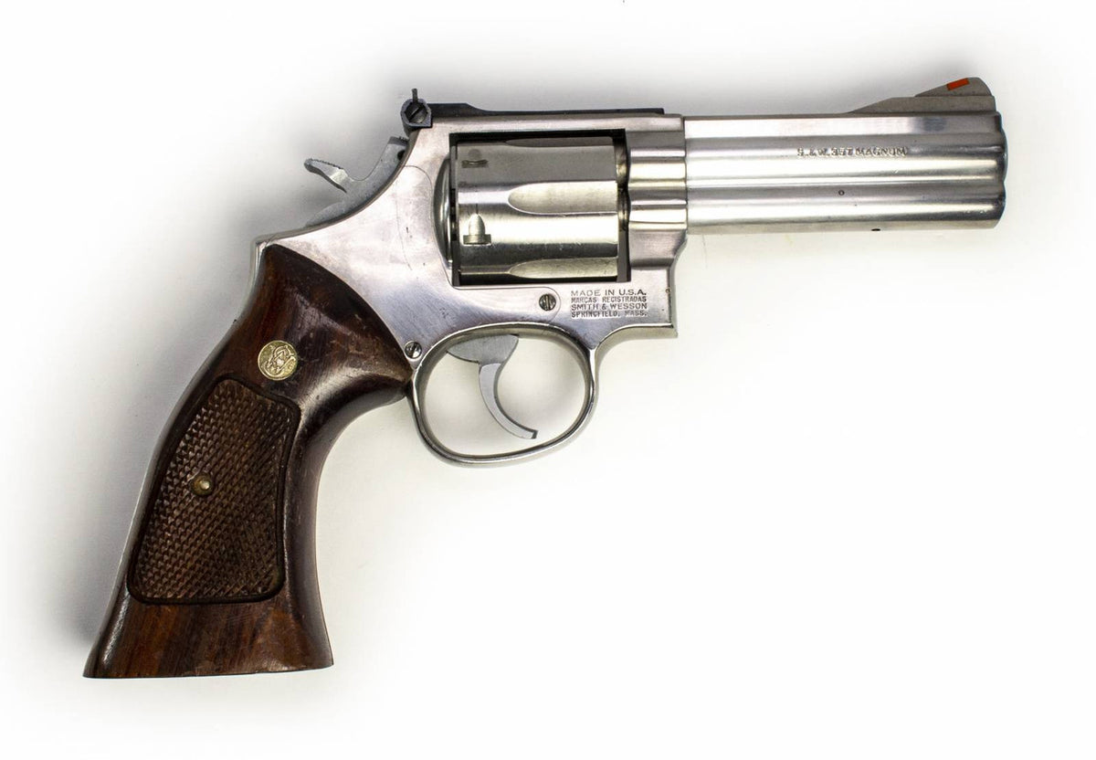S&W 686-2 357 MAG 4 BARREL STAINLESS STEEL REVOLVER-USED
