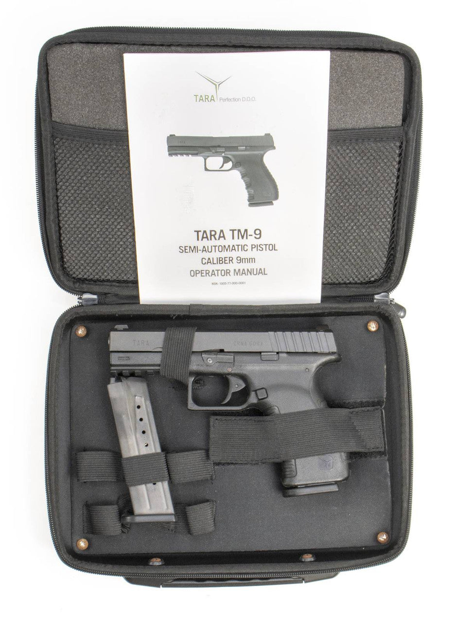 Used Tara TM-9 9mm Pistol with 4.5" Barrel
