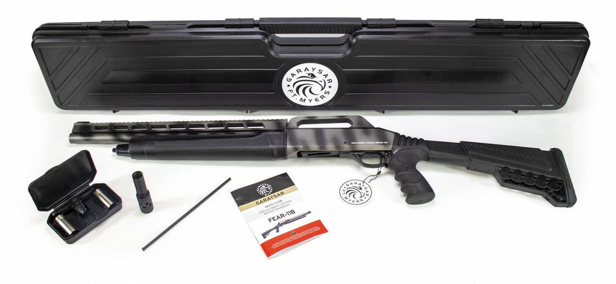 Garaysar FEAR118 12 Gauge Semi-Auto Shotgun Battle Gray