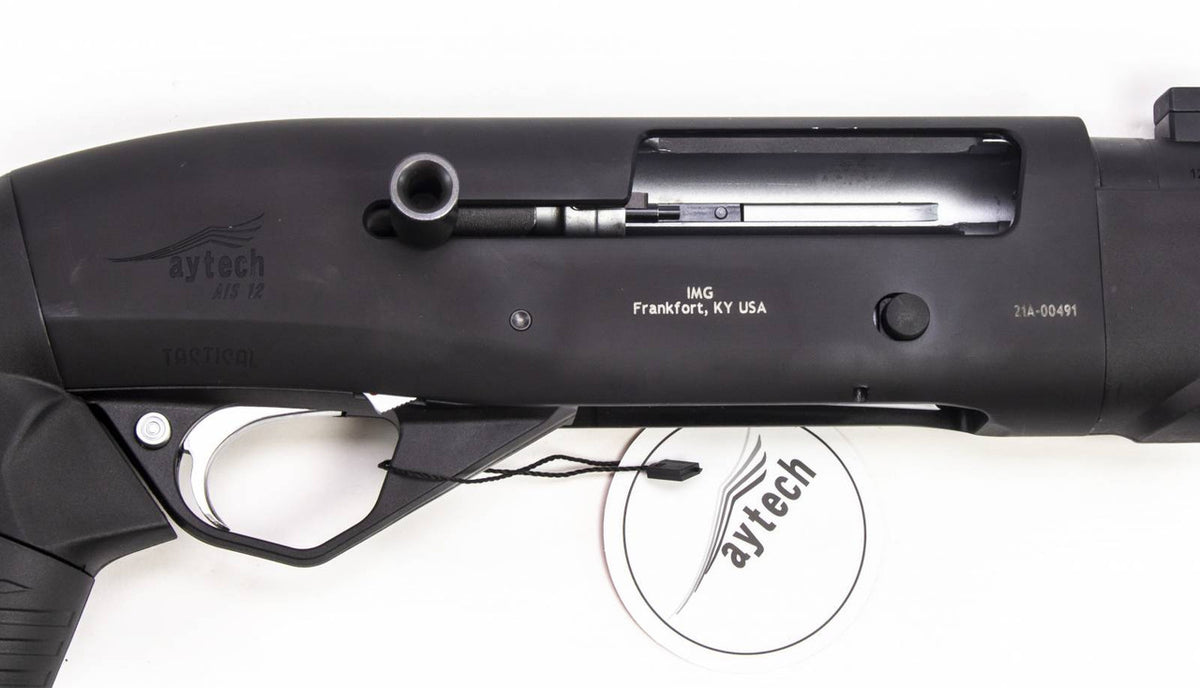 Aytech AIS 12ga Inertia SA Tactical Semi-Auto Shotgun 26 Barrel