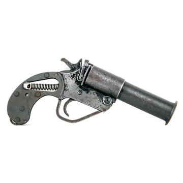 Original British WWII No.1 Mk V 25mm Signal Pistol - Missing or broken grip