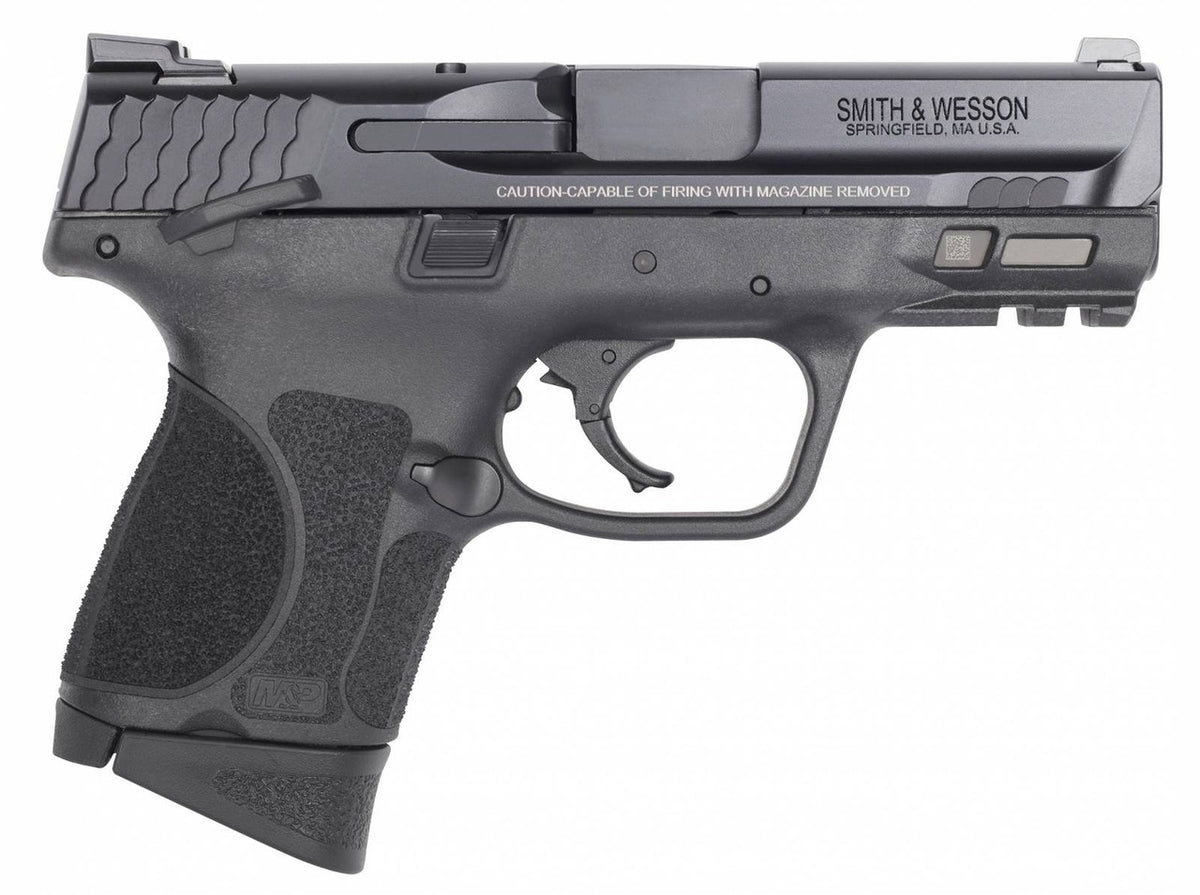 Smith & Wesson 11684 M&P M2.0 Compact 40 S&W 4 13+1 Black Armornite Stainless Steel Slide Black Interchangeable Backstrap Grip
