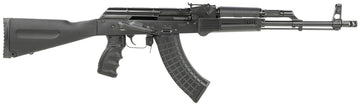 Pioneer Arms POLAKSCT AK-47 Sporter 7.62x39mm Caliber with 16.30 Barrel, 30+1 Capacity, Black Receiver Finish, Black Polymer Sporter Stock & Grip Right Hand