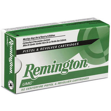 Remington Ammunition L38S11 UMC  38 Special 130 gr Full Metal Jacket (FMJ) 50 Bx/ 10 Cs
