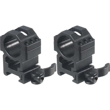 UTG Quick Detach 1 Hi Profile Rings with Picatinny Mount