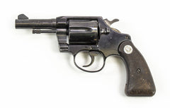 COLT COBRA 1st MODEL 38 SPECIAL 3 BARREL BLUED REVOLVER-USED