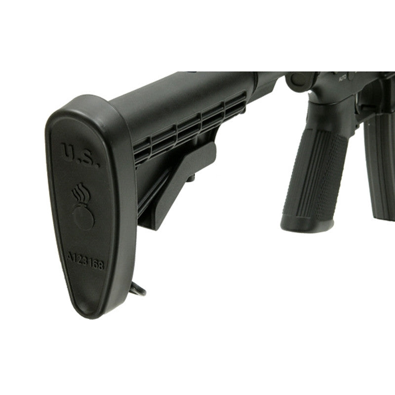 Buttpad for AR-15/M16 6-Position Carbine Stock - Combat Style - Black