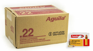 AGUILA AMMO .22LR CASE LOT HIGH VEL. 40GR LDRN 2000RD CASE 1B220328