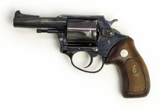 CHARTER ARMS BULLDOG 44 SPECIAL 5 SHOT 3 BARREL BLUED REVOLVER-USED