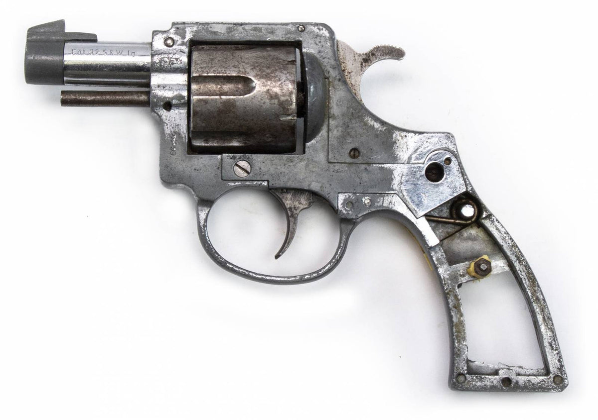 Rohm Valor Revolver, .32 S&W Long, 2 Barrel, Nickel