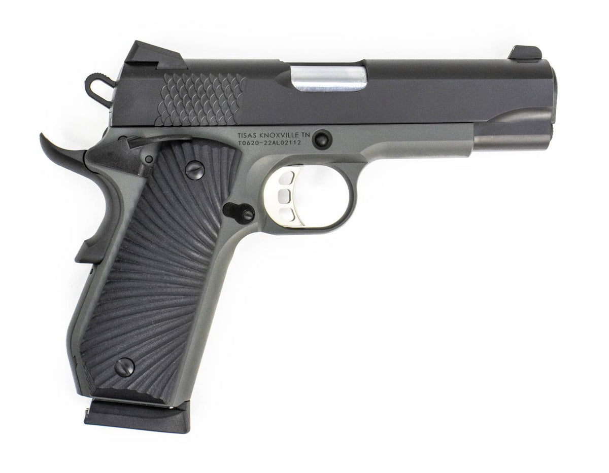 Tisas 1911 Stingray Carry Semi-Automatic Pistol 9mm Luger 4.25" Barrel 9rd Black