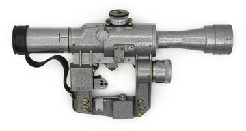 SVD Dragunov Scope 4x24 POSP - 1000m Range Finding Reticule Calibrated For 1.7m Height- Red Illuminated Reticle