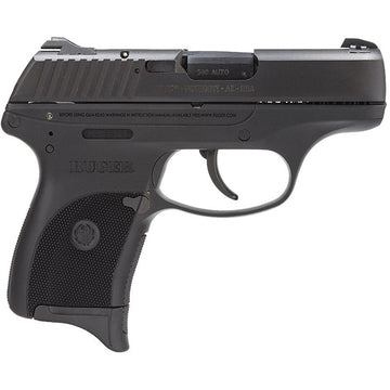 Ruger 3219 LC380 380 ACP DA 3.12 7+1 Black Polymer Grip Blued Slide