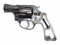 S&W 36 .38SPL 2" BARREL FIXED SIGHT BLUE SQUARE BUTT