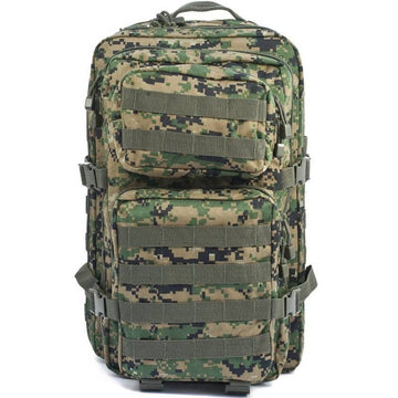 MIL-TEC® Digital Woodland Camo Assault Tactical Backpack - Large