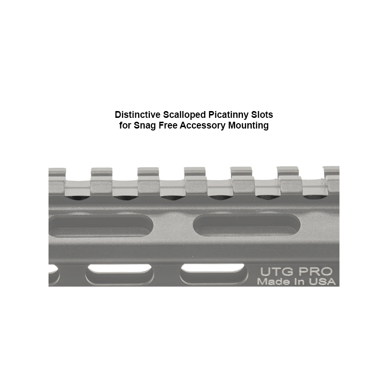 UTG Super Slim Picatinny Riser Mount, 0.50 Height, 13 Slots