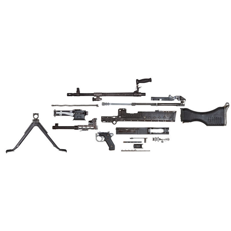 Original M240 7.62x51mm (.30 cal) Belt Fed Parts Kit - with Original Barrel Intact B