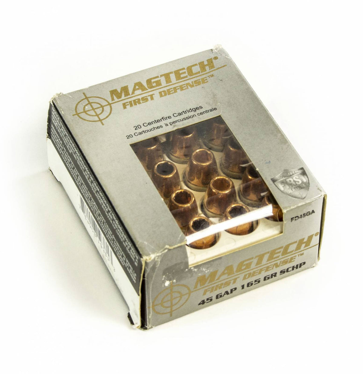MAGTECH 45GAP 165GR SCHP 20/50