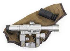 SVD Dragunov Scope 4x24 POSP - 1000m Range Finding Reticule Calibrated For 1.7m Height- Red Illuminated Reticle