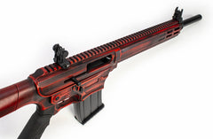 Armelegant 12ga Semi Automatic AR Style Shotgun - Battle-Worn Red