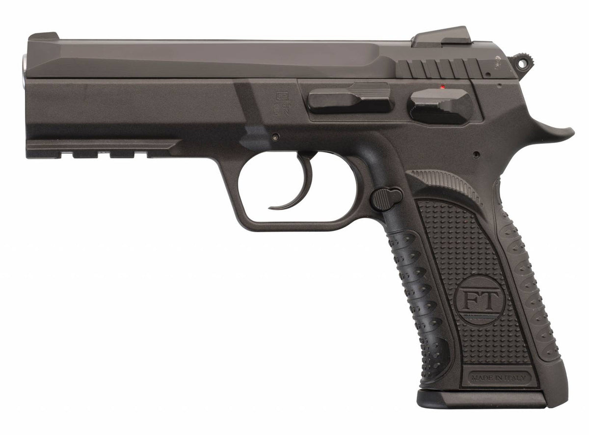 Italian Firearms Group TF-FORCEP-40 Force Plus  40 S&W 4.40 12+1 Black Stainless Steel Slide Black Polymer Grip