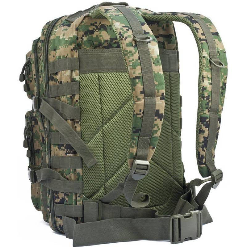 MIL-TEC® Digital Woodland Camo Assault Tactical Backpack - Large