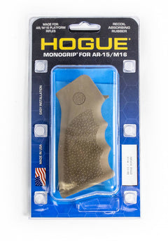 Hogue Rubber Grip with Finger Grooves AR-15 Desert Tan