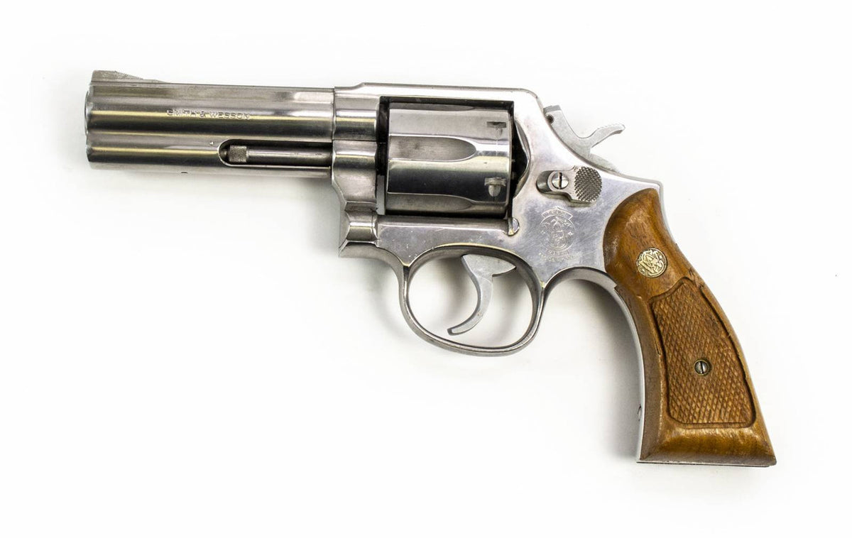 S&W M681 .357 4 BARREL W/ WOOD GRIPS