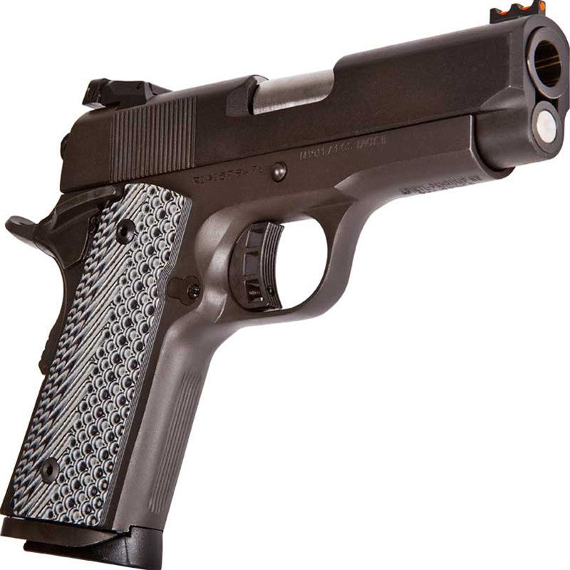 Rock Island 45 ACP 3.50 7+1 51479 Rock Ultra CS Black Parkerized Gray G10 Grip