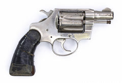 Colt Detective Special Revolver, .38 Special, 2 Barrel, Nickel4072