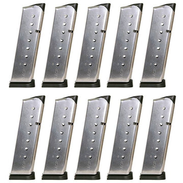 1911 .45 ACP 8rd Magazines Stainless Steel - Korean Mfg. - 10-PACK