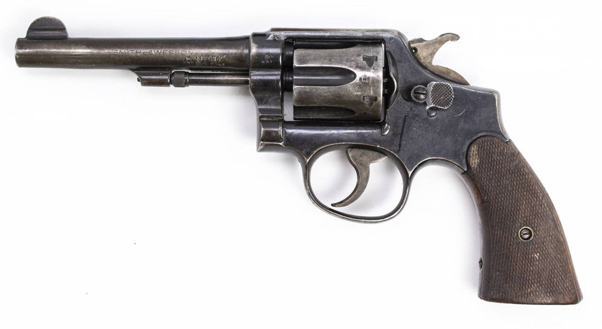 S&W Revolver, Victory 38 Special 5 Barrel, Blued1670