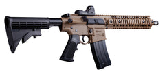 Crosman CFAR1X Full Auto R1 BB Air Rifle CO2 177 BB 25rd Flat Dark Earth Black 6 Position Stock