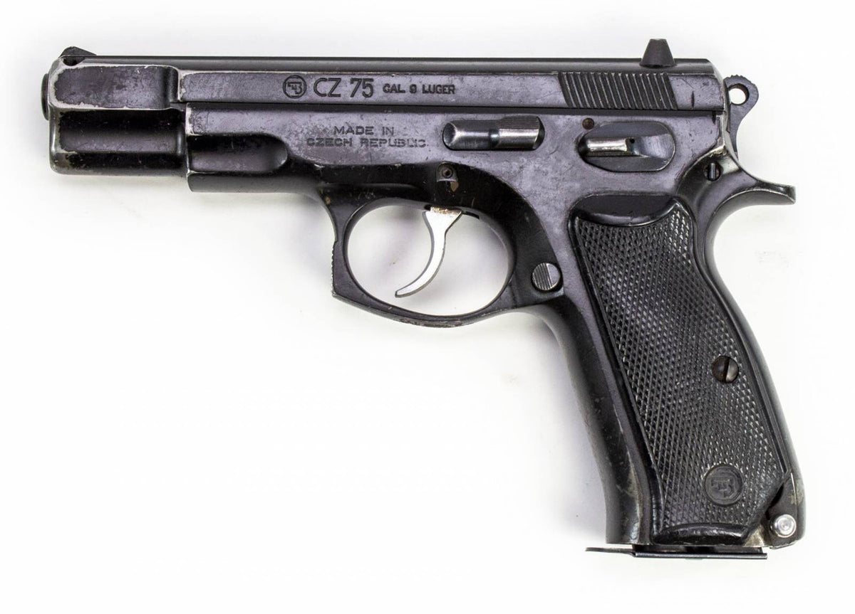 Ceska CZ75 9mm Caliber Black Pistol - Used Condition2453