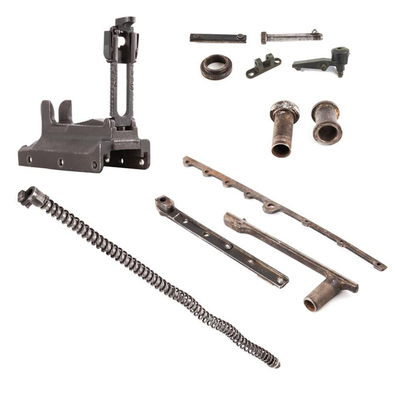 Original M240 7.62x51mm (.30 cal) Belt Fed Parts Kit - with Original Barrel Intact C