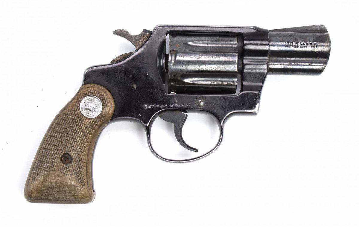 Colt Agent Revolver .38 Special 2 Barrel, Blued9004