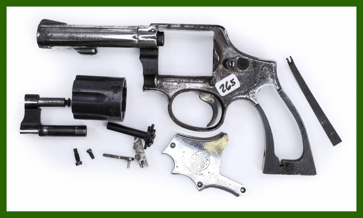S&W 10-6 Revolver, .38 Special, 4 Barrel, Blued