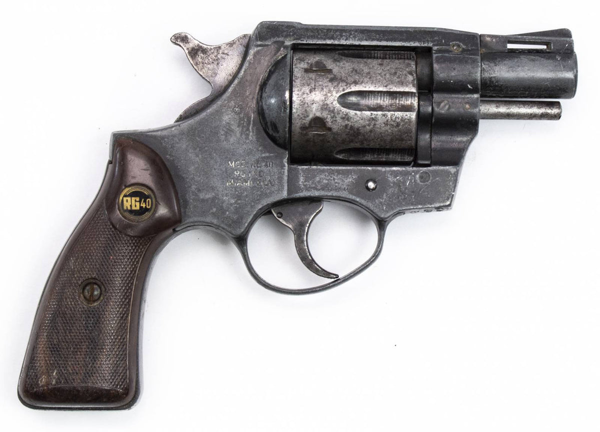 Rohm RG 40, .38 Special, 2 Barrel, Fixed Sights, Blued Revolver