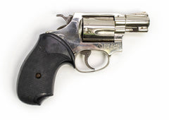 S&W Revolver Model 36 .38Spl 2 BBL Fixed Sights Round Butt Nickel