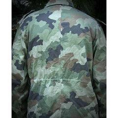 Serbian Camouflage Field Jacket - Extra Large - Used