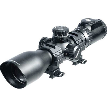 UTG 30MM 3-12X44 Compact IE Scope w/Glass Reticle