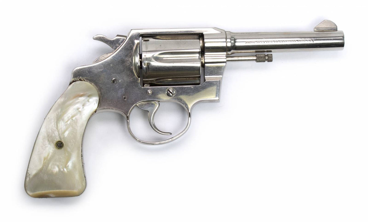Colt Police Positive, C&R, Revolver, .38 Special, 4 Barrel, Nickel9791
