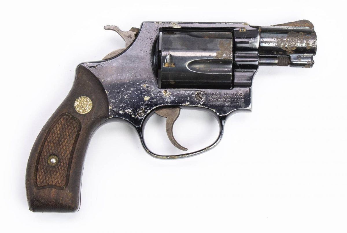 S&W Revolver 37, .38 Special 2" Barrel, Fixed Sights, Blued