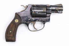 S&W Revolver 37, .38 Special 2" Barrel, Fixed Sights, Blued