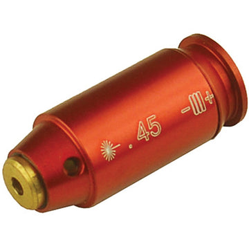 .45 ACP Pistol Cartridge Laser Boresighter